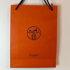 Hermes gift bag small size